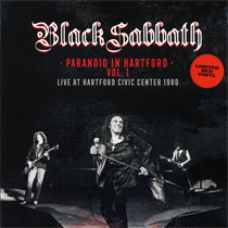 Black Sabbath - Paranoid In Hartford Vol.1-FM Broad. Civic Center 1980 (Vinyl)