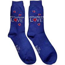 The Beatles Unisex Ankle Socks: All You Need Is Love (Str 41-46)
