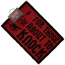 AC/DC Doormat: For Those About To Knock