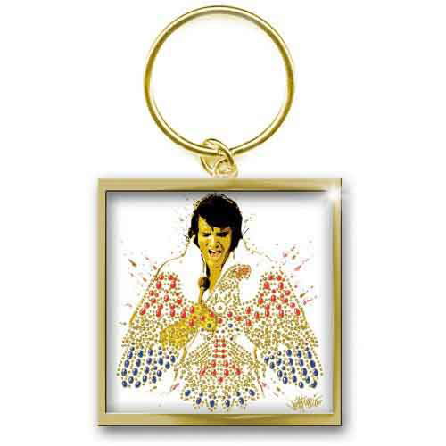 Elvis Presley Keychain: American Eagle (Photo-print)