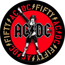 AC/DC Back Patch: Angus Emblem