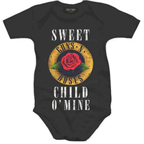 Guns N' Roses Kids Baby Grow: Child O' Mine Rose (18-24 Months)