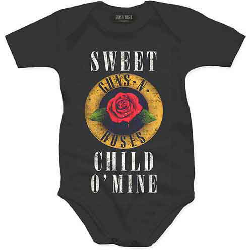 Guns N\' Roses Kids Baby Grow: Child O\' Mine Rose (18-24 Months)