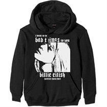 Billie Eilish: Unisex Pullover Hoodie: Bad Things