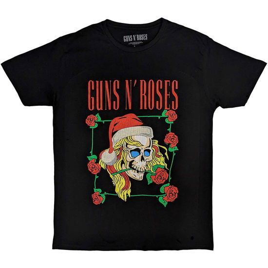 Guns N\' Roses Unisex T-Shirt: Holiday Skull