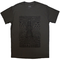 Gojira Unisex T-Shirt: Demon Village (Grå)