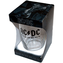 AC/DC Beer Glass: Back In Black