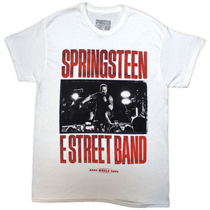 Bruce Springsteen Unisex T-Shirt: Tour '24 E-Street Band (White) (Ex-Tour)