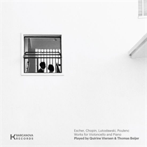 Quirine Viersen & Thomas Beijer - Escher, Chopin, Lutoslawski, Poulenc, Works For Violoncello And Piano (2xVinyl)