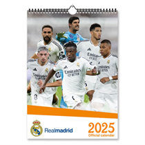 REAL MADRID FC 2025 A3 CALENDAR