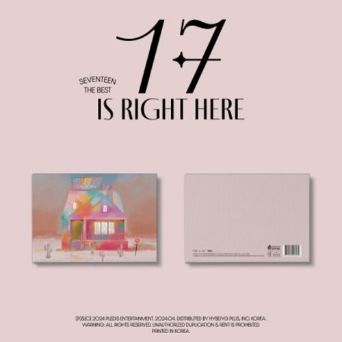 SEVENTEEN - SEVENTEEN BEST ALBUM \'17 IS RIGHT HERE\' (Limited Deluxe CD edition)