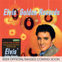 ELVIS 2024 COLLECTOR'S EDITION RECORD SLEEVE CALENDAR 