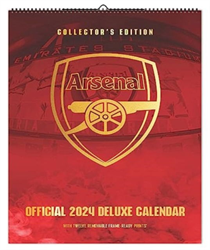 ARSENAL FC 2024 A3 DELUXE CALENDAR