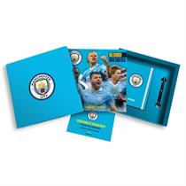 MANCHESTER CITY 2025 CALENDAR & DIARY MUSICAL GIFT BOX SET