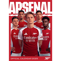 ARSENAL FC 2025 A3 CALENDAR