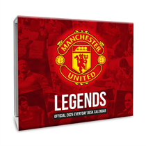 MANCHESTER UNITED 2025 DESK BLOCK CALENDAR