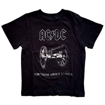 AC/DC Kids Toddler T-Shirt: About to Rock (12 Months)