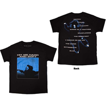 Billie Eilish Unisex T-Shirt: Hit Me Hard And Soft Tracklist (Back Print)