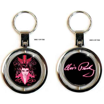 Elvis Presley Keychain: Let's Face It (Spinner)