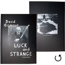 David Gilmour Book: Luck & Strange (Ex-Tour) (Bog)