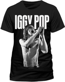 Iggy Pop: MIC STANCE T-SHIRT XL