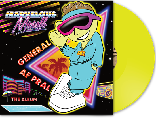 Marvelous Mosell - General af Pral (Vinyl/Gul)