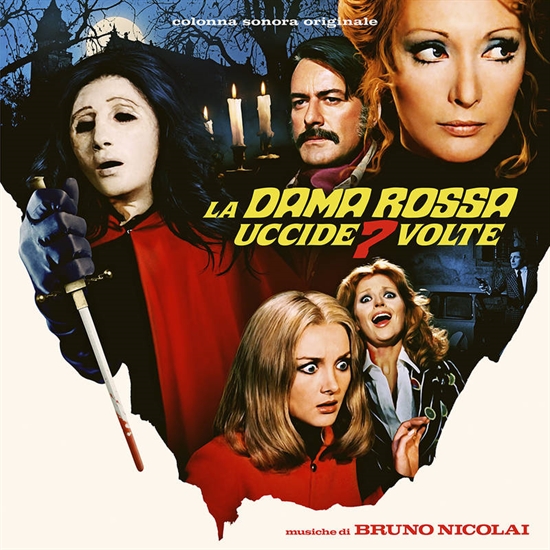 BRUNO NICOLAI - LA DAMA ROSSA UCCIDE SETTE VOLTE (Vinyl)