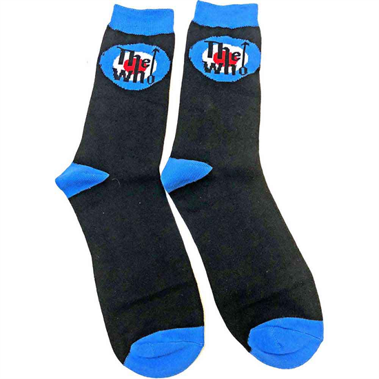 The Who Unisex Ankle Socks: Target Logo (Str 40-45)