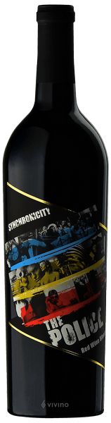 THE POLICE: Synchronicity Red Wine Blend - WINES THAT ROCK 2012 (1xFlaske)