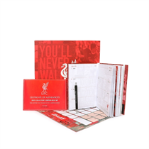 LIVERPOOL FC 2025 CALENDAR & DIARY MUSICAL GIFT BOX