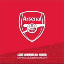 ARSENAL FC LEGENDS 2025 SQUARE CALENDAR