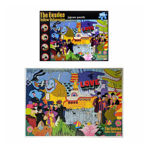 Beatles, The: Yellow Submarine (Puslespil)