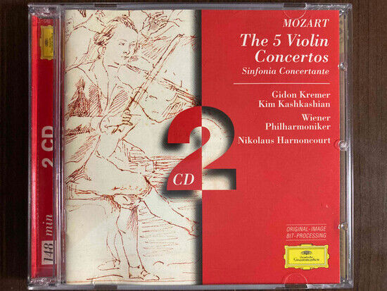 Mozart, Wolfgang Amadeus - 5 Violin Concertos Kv207,