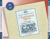 MÜNCHENER BACH-ORCHESTER, KARL RICHTER - BACH: 6 BRANDENBURG CONCERTOS 4 OUVERTURES TRIPEL CONCERTO BWV 1044 (CD)