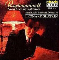 Rachmaninov, S. - 3 Symphonies