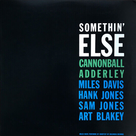 CANNONBALL ADDERLEY - SOMETHIN\' ELSE (Vinyl)