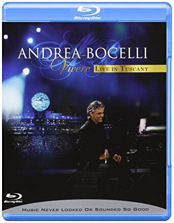 ANDREA BOCELLI - VIVERE - LIVE IN TUSCANY (BLURAY)