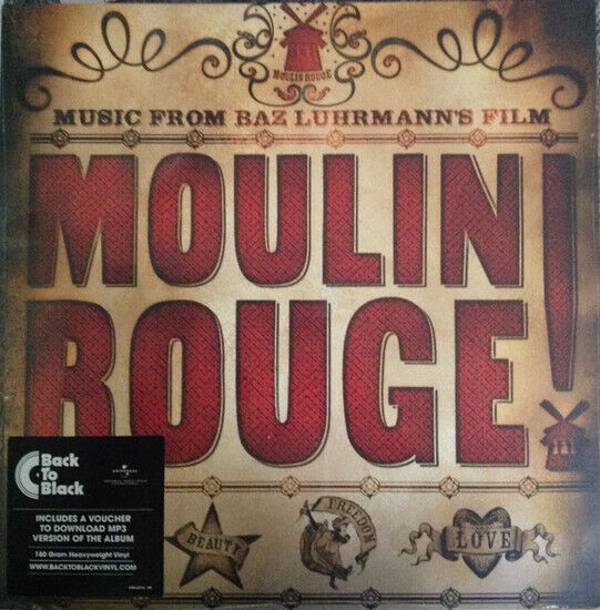 VARIOUS ARTISTS - MOULIN ROUGE - MUSIC FROM BAZ LUHRMANN\'S FILM (Vinyl)