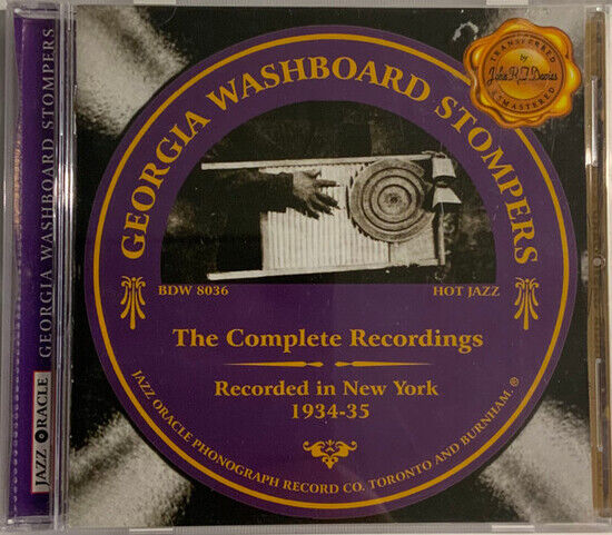 Georgia Washboard Stomper - Complete Recordings