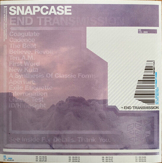 Snapcase - End Transmission