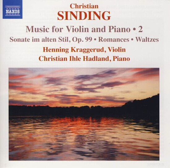 Sinding - Music For Violin & Piano