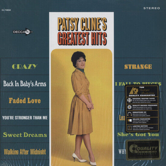 Cline, Patsy - Greatest Hits -Hq-