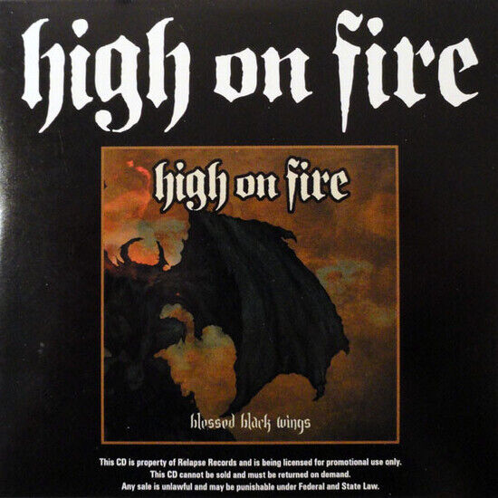 High On Fire - Blessed Black Wings