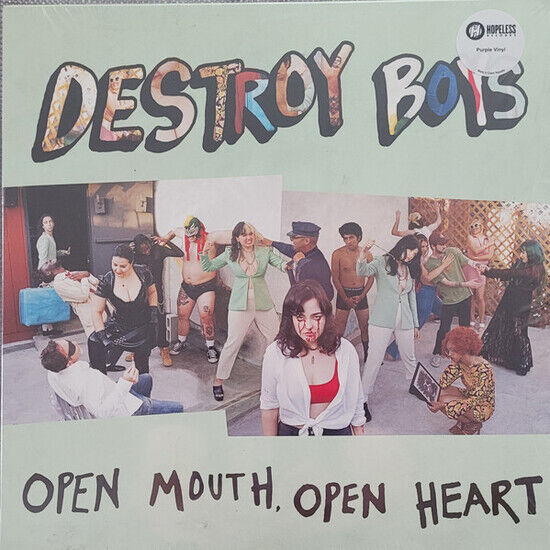 Destroy Boys - Open Mouth.. -Coloured-