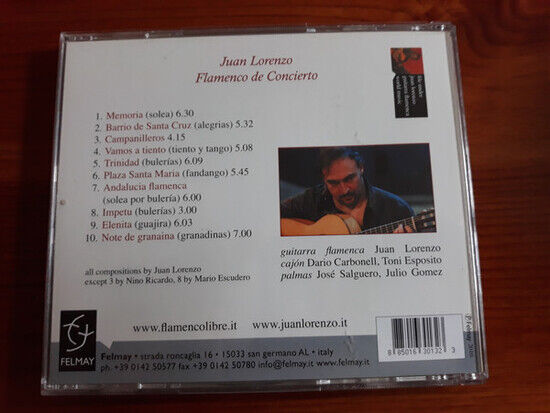 Lorenzo, Juan - Flamenco De Concierto