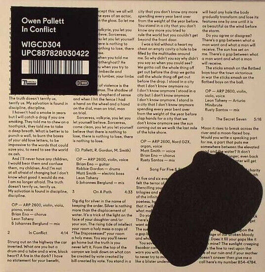 Pallett, Owen - In Conflict