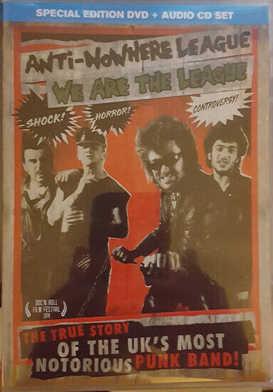 Anti-Nowhere League - We Are the League-CD+Dvd-