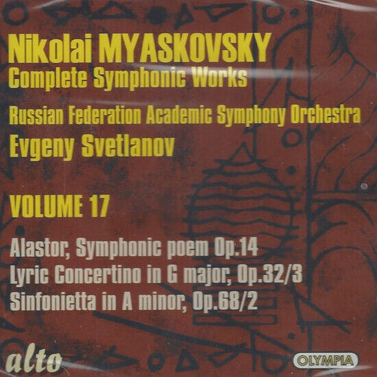 Myaskovsky, N. - Complete Symphonic Works