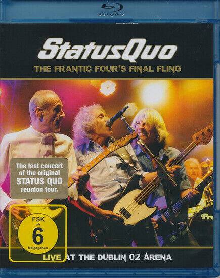 STATUS QUO - THE FRANTIC FOUR\'S FINAL FLING - LIVE AT THE DUBLIN O2 ARENA (BLURAY)