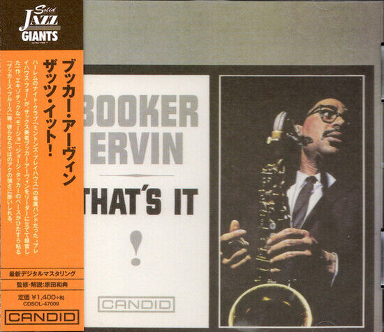 Ervin, Booker - That\'s It -Remast-